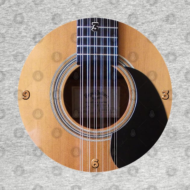 Guitar Clock by ArtShare